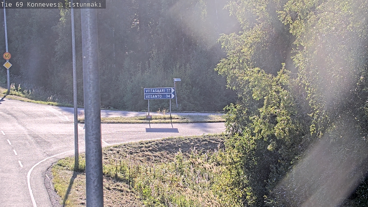 Kelikamerat Kuva Tie 69 Konnevesi, Istunmäki, Konnevesi, Keski-Suomi