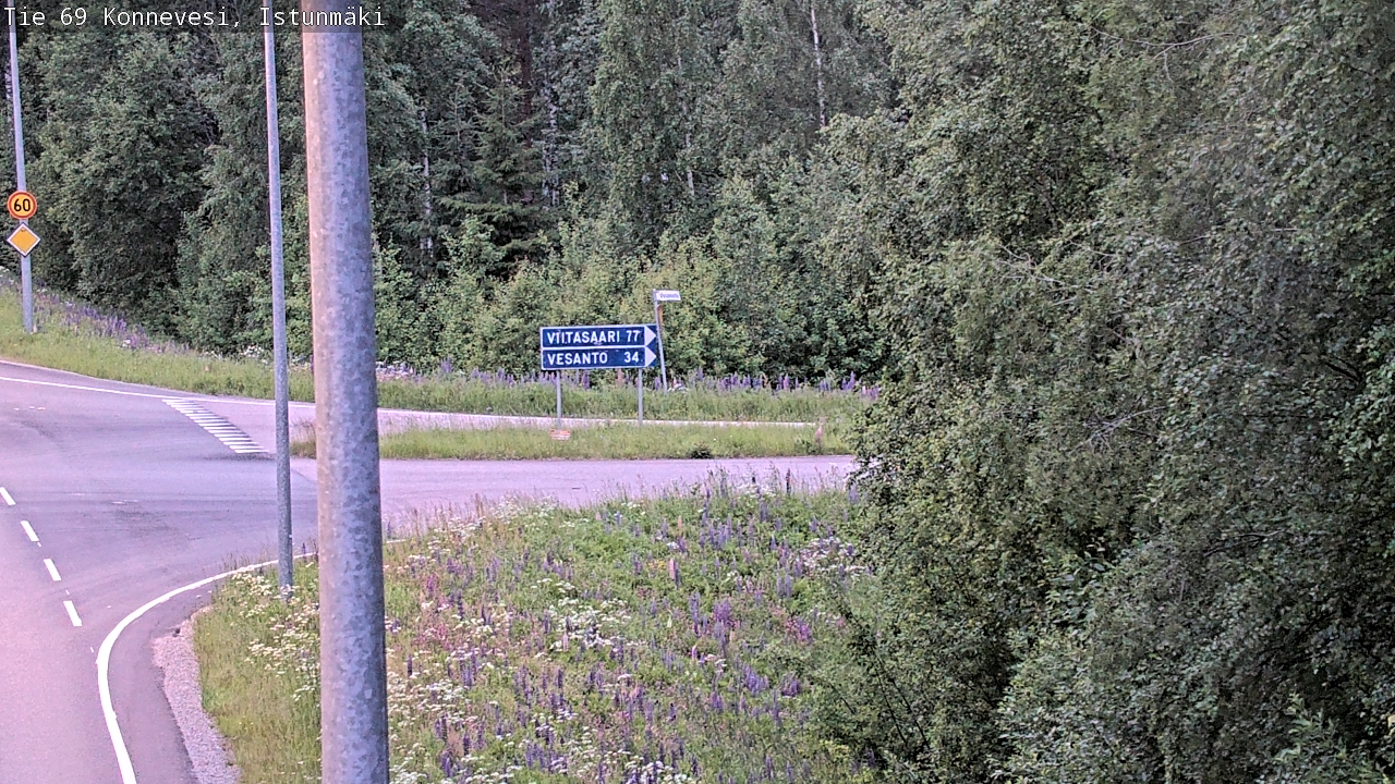 Kelikamerat Kuva Tie 69 Konnevesi, Istunmäki, Konnevesi, Keski-Suomi