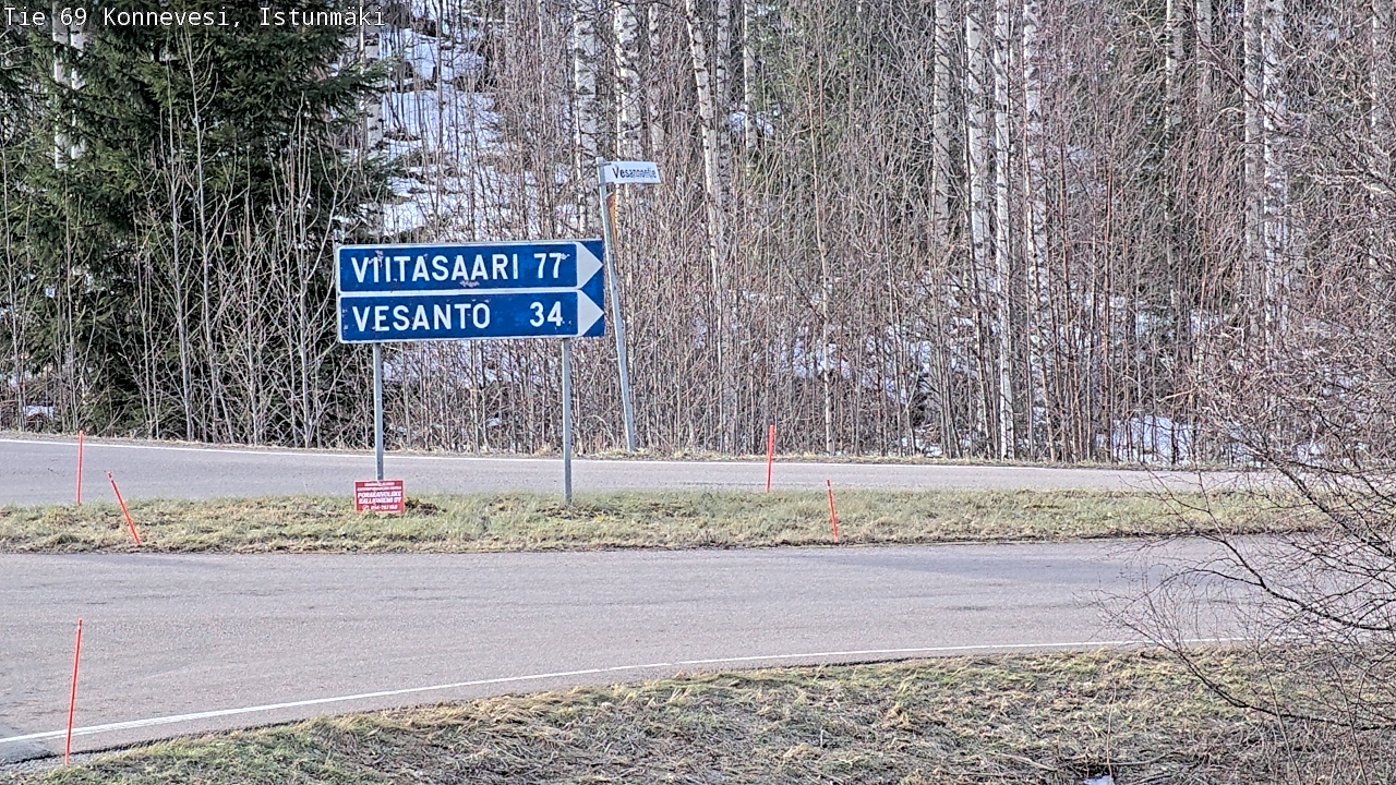 Kelikamerat Kuva Tie 69 Konnevesi, Istunmäki, Konnevesi, Keski-Suomi