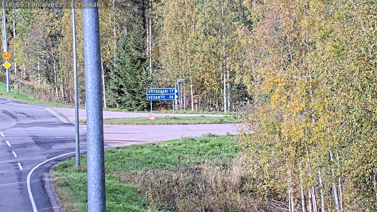 Kelikamerat Kuva Tie 69 Konnevesi, Istunmäki, Konnevesi, Keski-Suomi