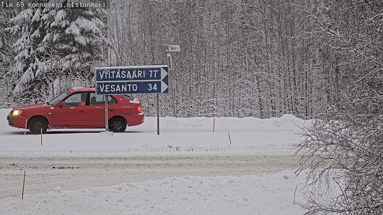 Kelikamerat Kuva Tie 69 Konnevesi, Istunmäki, Konnevesi, Keski-Suomi