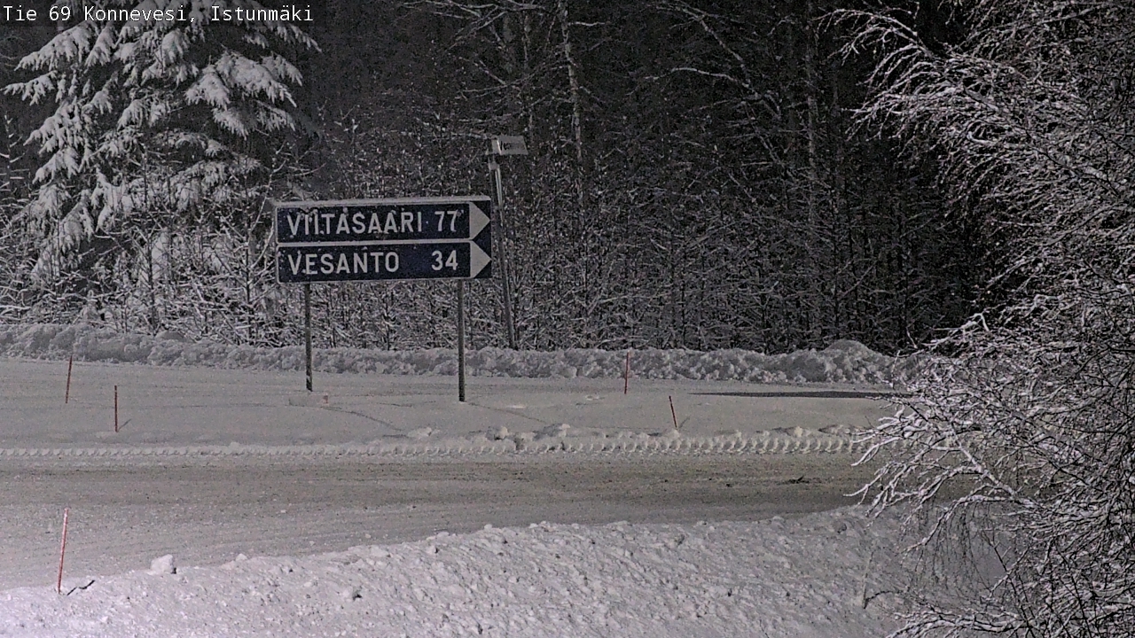 Kelikamerat Kuva Tie 69 Konnevesi, Istunmäki, Konnevesi, Keski-Suomi