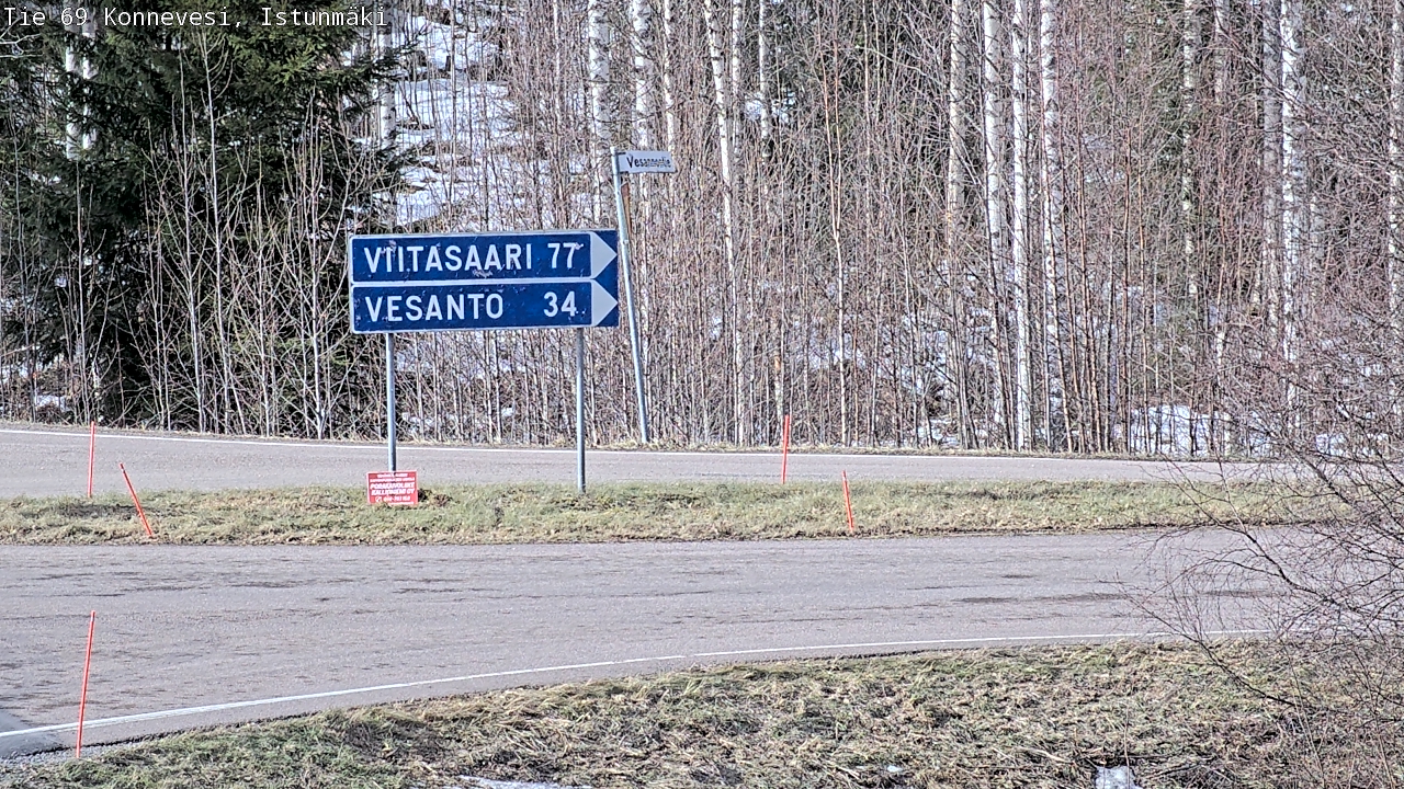 Kelikamerat Kuva Tie 69 Konnevesi, Istunmäki, Konnevesi, Keski-Suomi