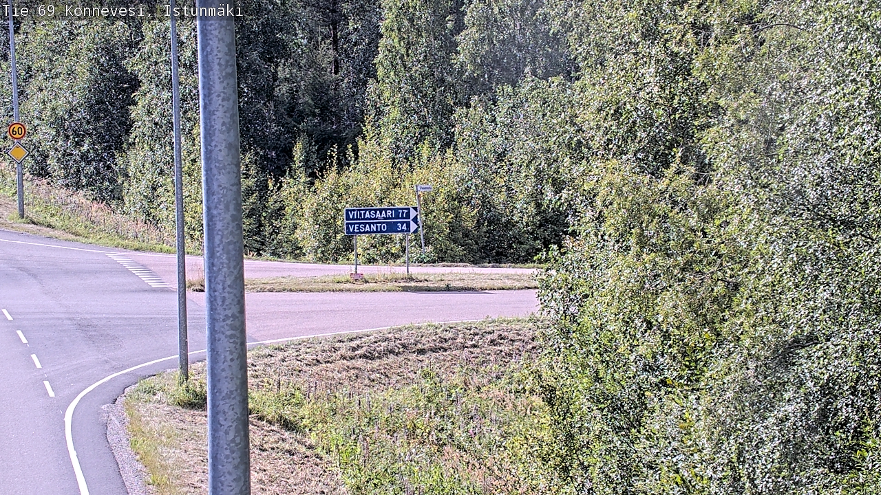 Kelikamerat Kuva Tie 69 Konnevesi, Istunmäki, Konnevesi, Keski-Suomi