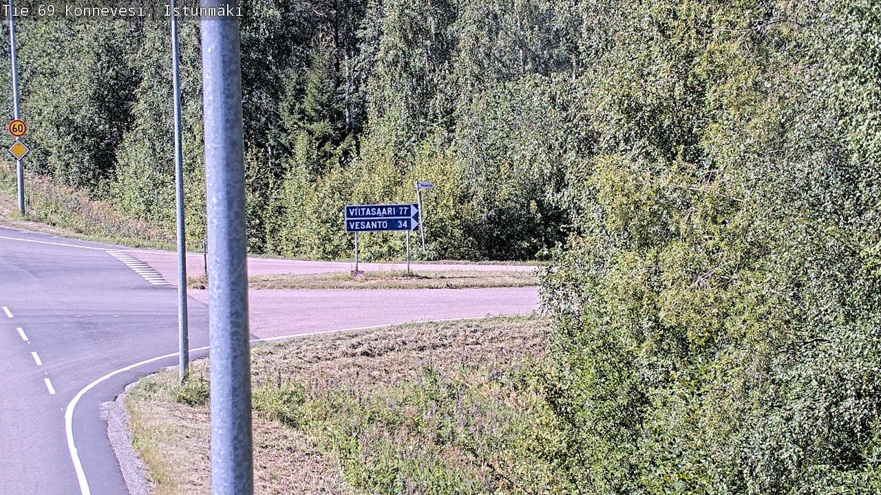 Kelikamerat Kuva Tie 69 Konnevesi, Istunmäki, Konnevesi, Keski-Suomi