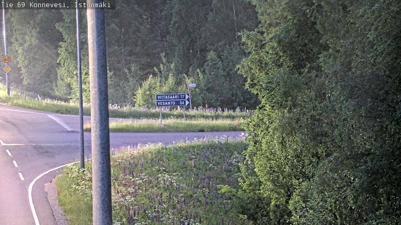 Kelikamerat Kuva Tie 69 Konnevesi, Istunmäki, Konnevesi, Keski-Suomi