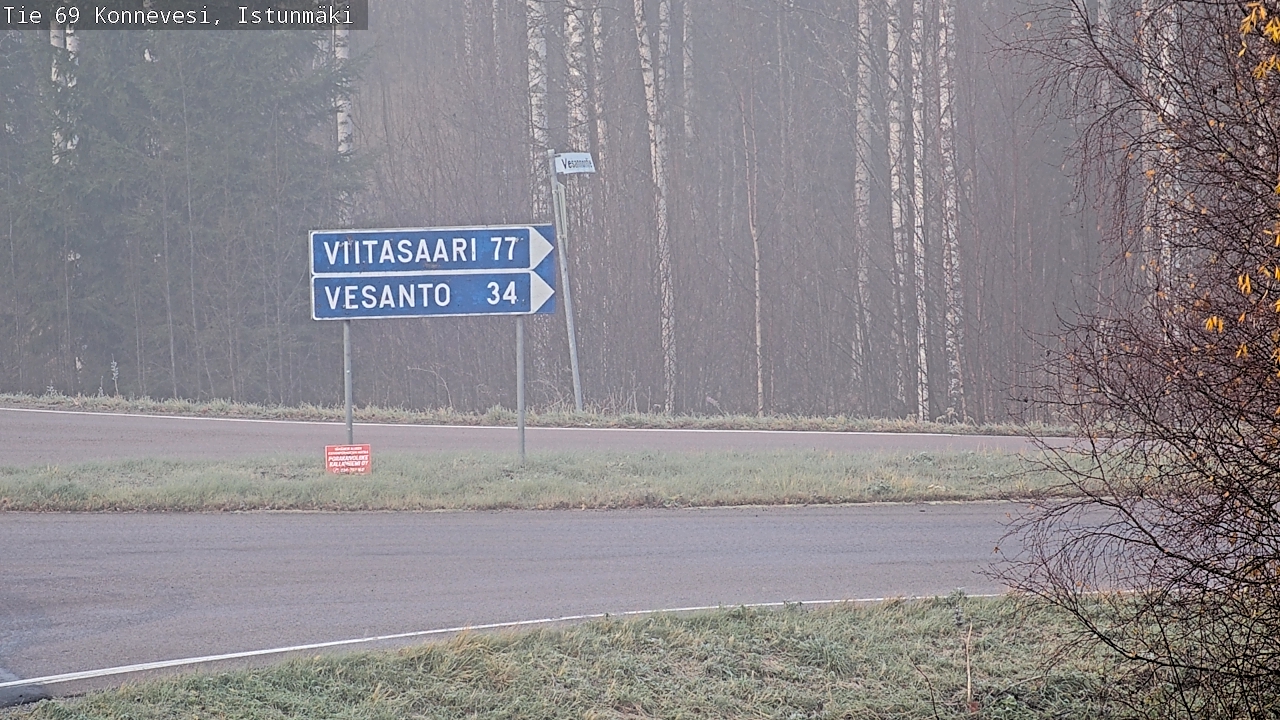 Kelikamerat Kuva Tie 69 Konnevesi, Istunmäki, Konnevesi, Keski-Suomi