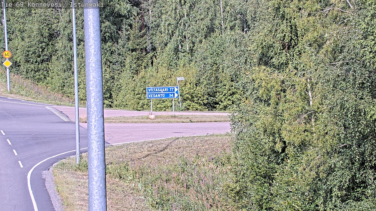 Kelikamerat Kuva Tie 69 Konnevesi, Istunmäki, Konnevesi, Keski-Suomi