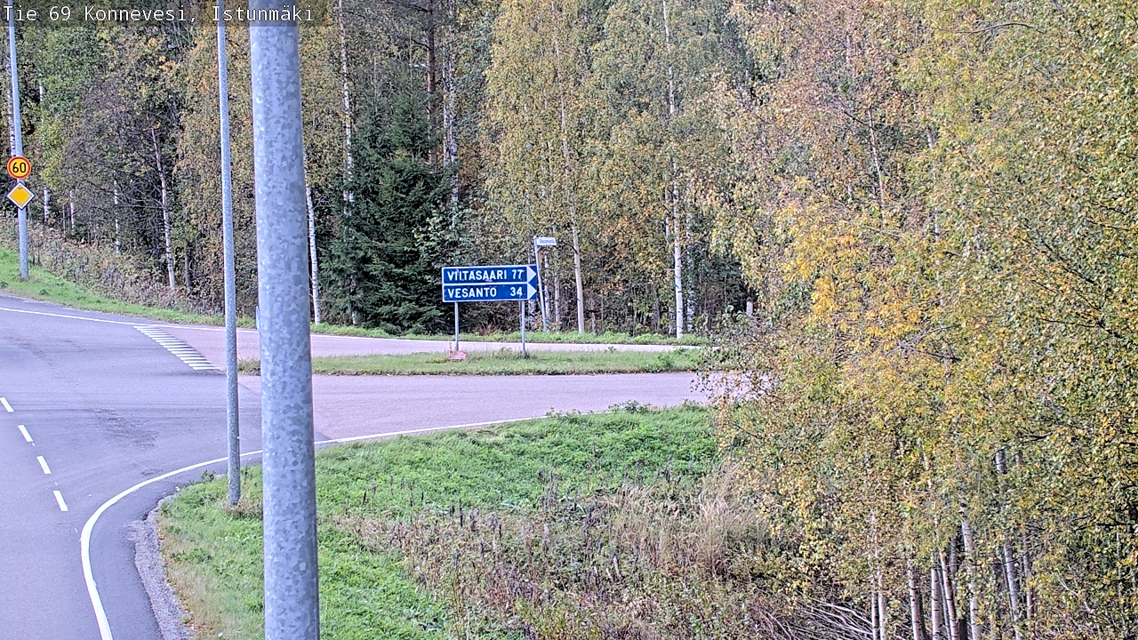 Kelikamerat Kuva Tie 69 Konnevesi, Istunmäki, Konnevesi, Keski-Suomi