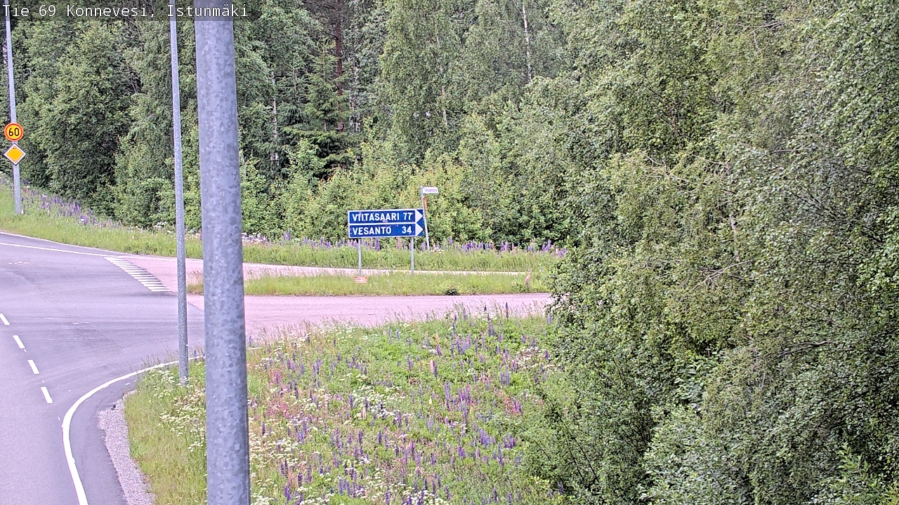 Kelikamerat Kuva Tie 69 Konnevesi, Istunmäki, Konnevesi, Keski-Suomi