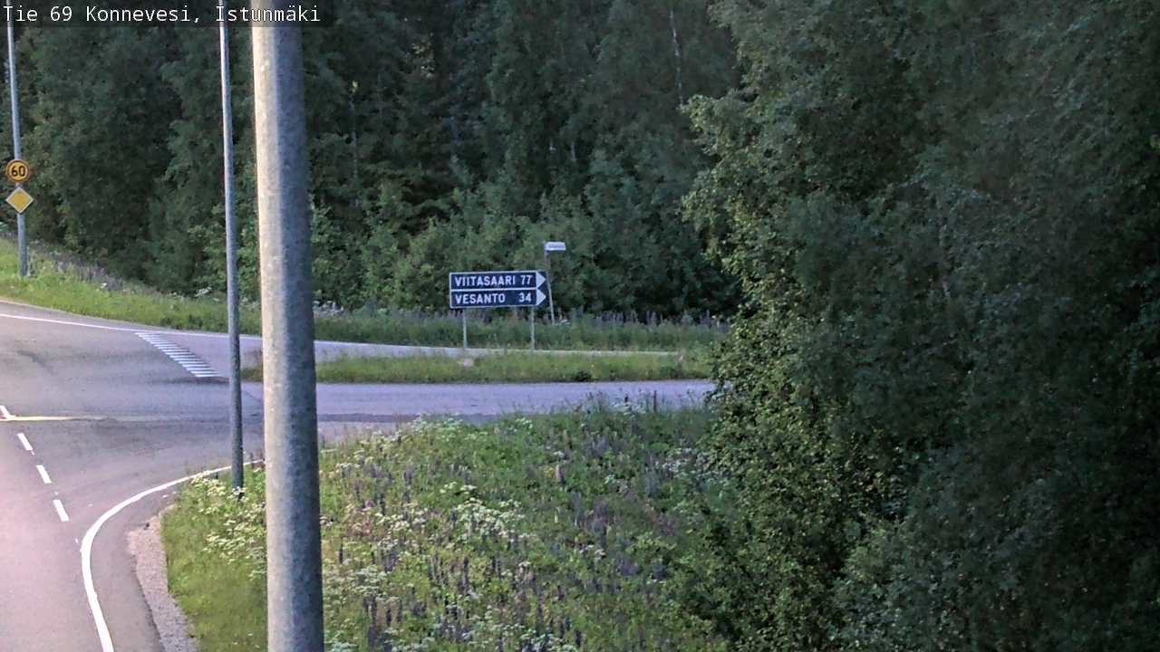 Kelikamerat Kuva Tie 69 Konnevesi, Istunmäki, Konnevesi, Keski-Suomi