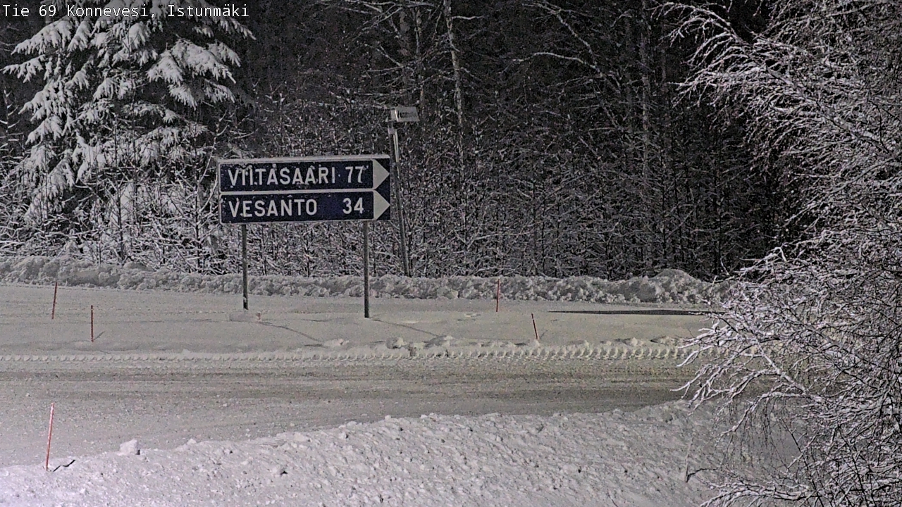 Kelikamerat Kuva Tie 69 Konnevesi, Istunmäki, Konnevesi, Keski-Suomi