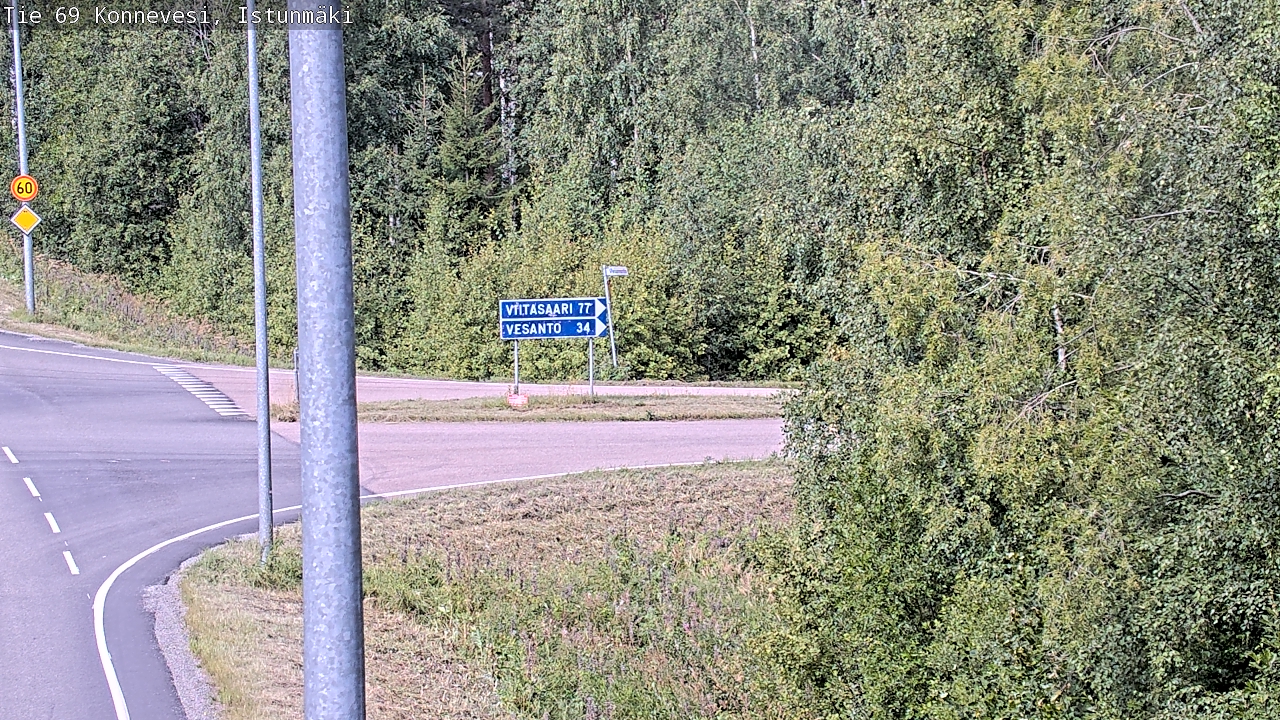 Kelikamerat Kuva Tie 69 Konnevesi, Istunmäki, Konnevesi, Keski-Suomi