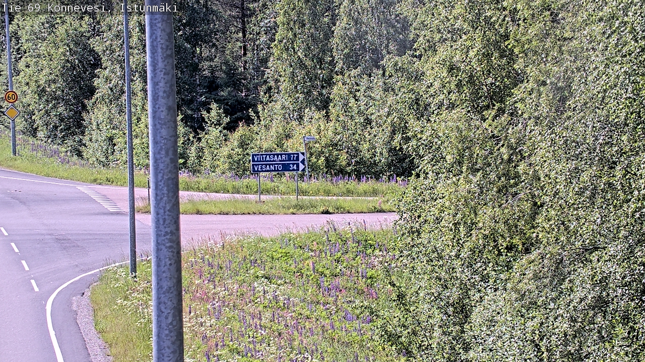Kelikamerat Kuva Tie 69 Konnevesi, Istunmäki, Konnevesi, Keski-Suomi