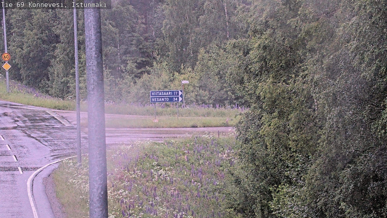 Kelikamerat Kuva Tie 69 Konnevesi, Istunmäki, Konnevesi, Keski-Suomi