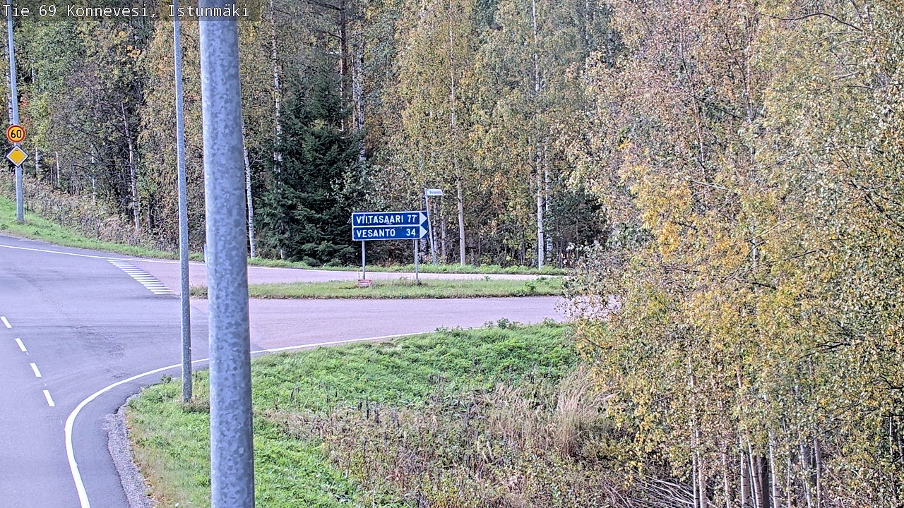 Kelikamerat Kuva Tie 69 Konnevesi, Istunmäki, Konnevesi, Keski-Suomi