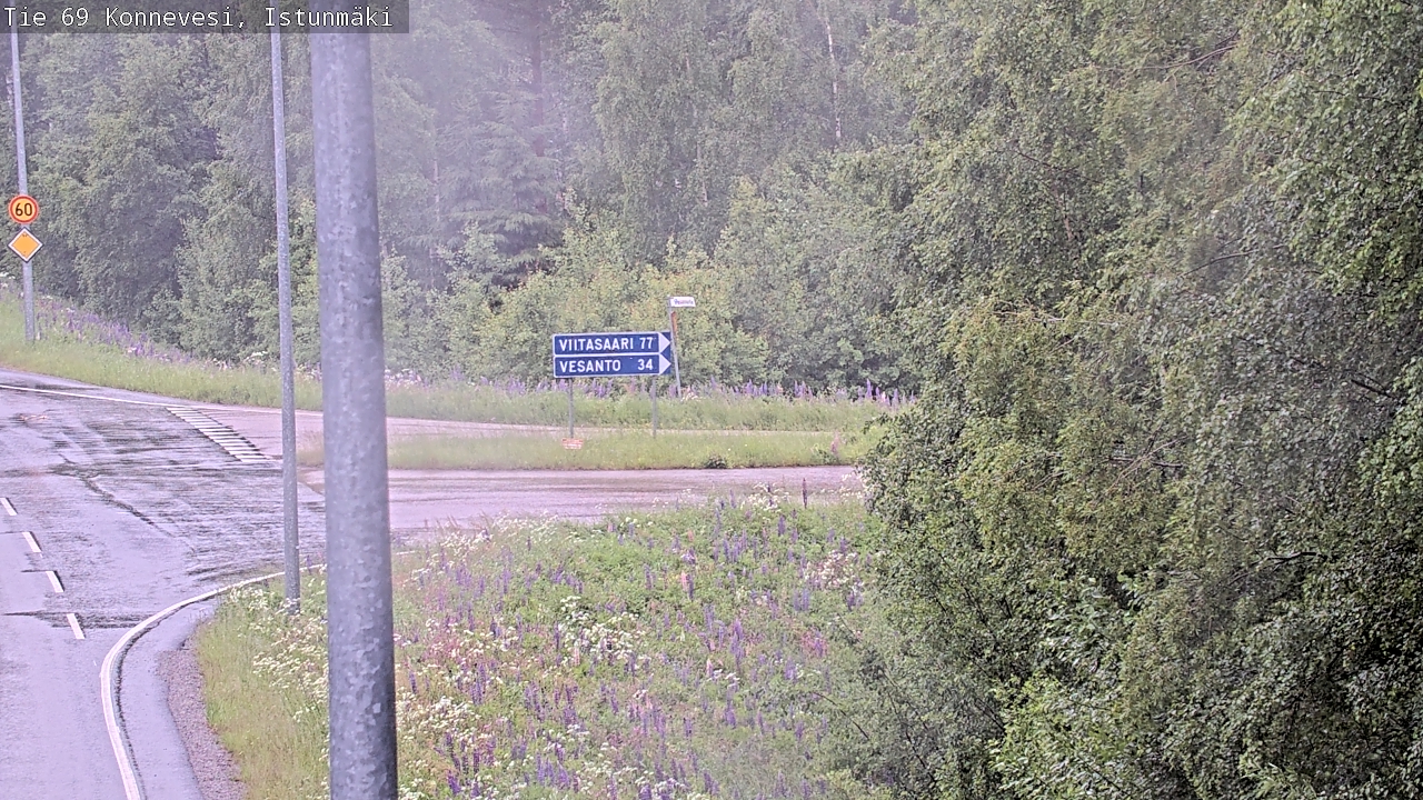 Kelikamerat Kuva Tie 69 Konnevesi, Istunmäki, Konnevesi, Keski-Suomi