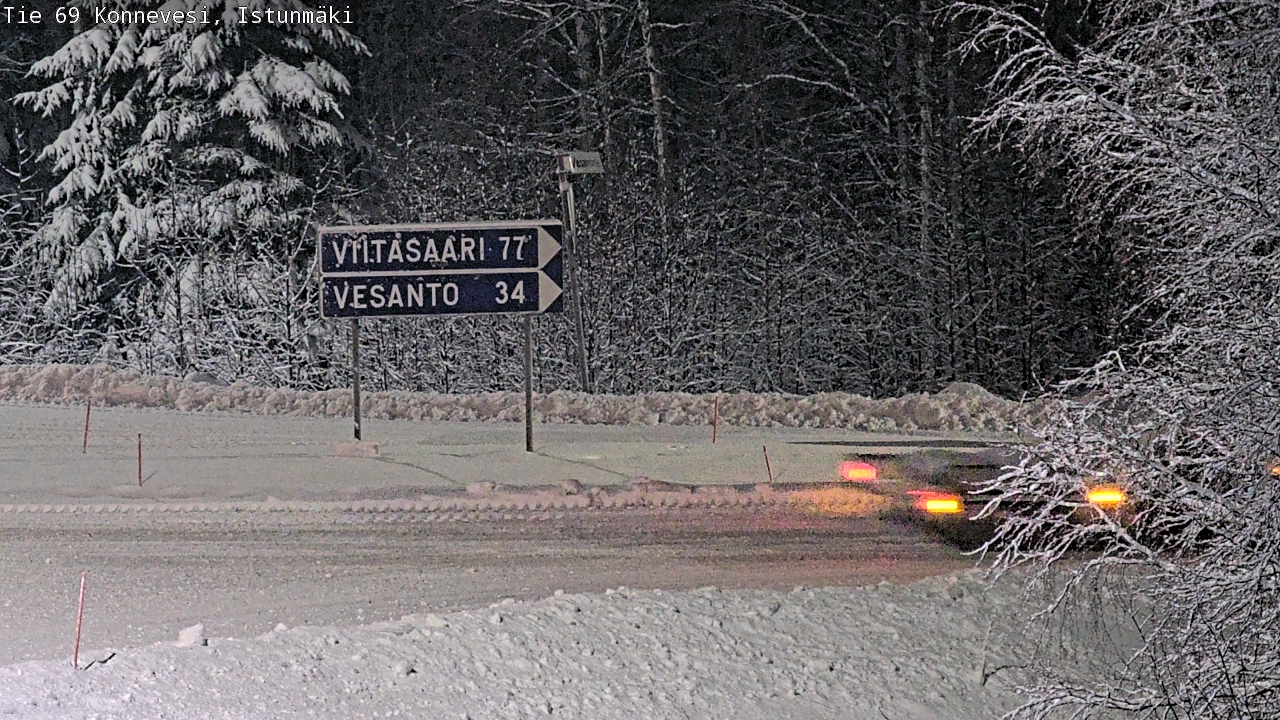 Kelikamerat Kuva Tie 69 Konnevesi, Istunmäki, Konnevesi, Keski-Suomi