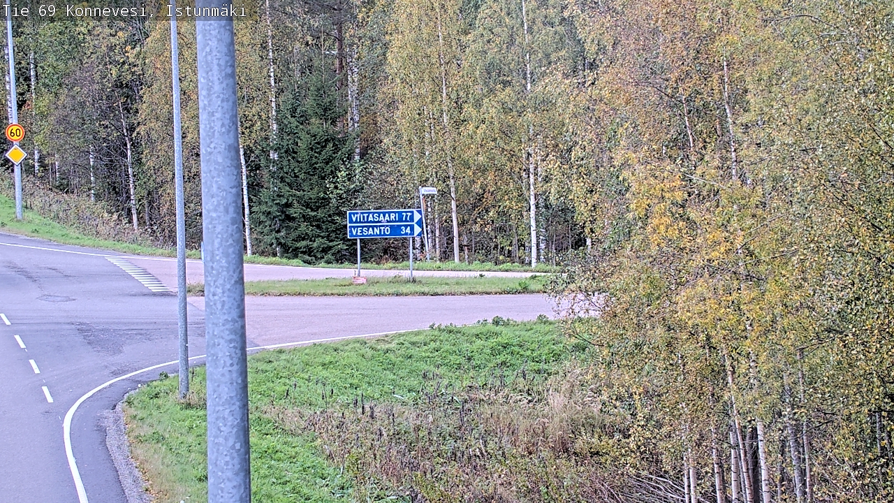 Kelikamerat Kuva Tie 69 Konnevesi, Istunmäki, Konnevesi, Keski-Suomi