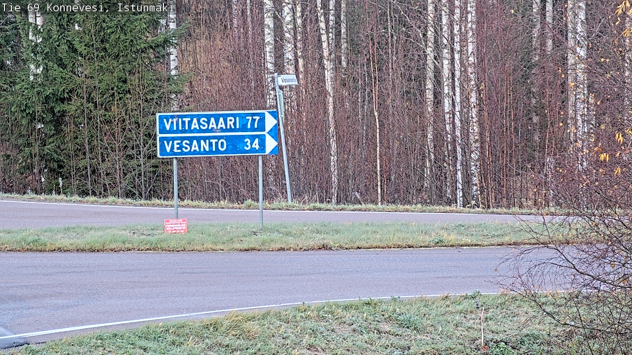 Kelikamerat Kuva Tie 69 Konnevesi, Istunmäki, Konnevesi, Keski-Suomi