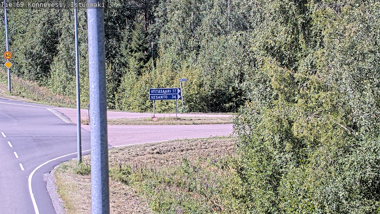 Kelikamerat Kuva Tie 69 Konnevesi, Istunmäki, Konnevesi, Keski-Suomi