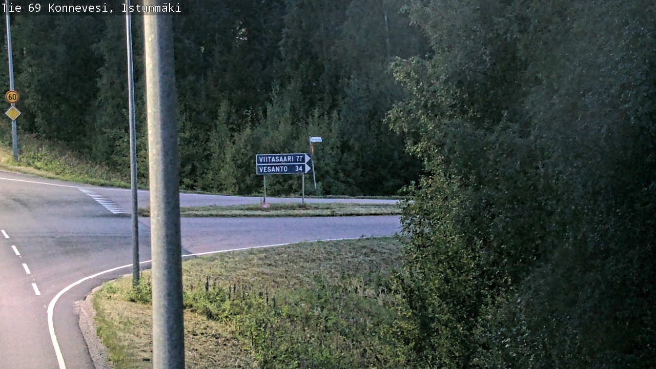 Kelikamerat Kuva Tie 69 Konnevesi, Istunmäki, Konnevesi, Keski-Suomi