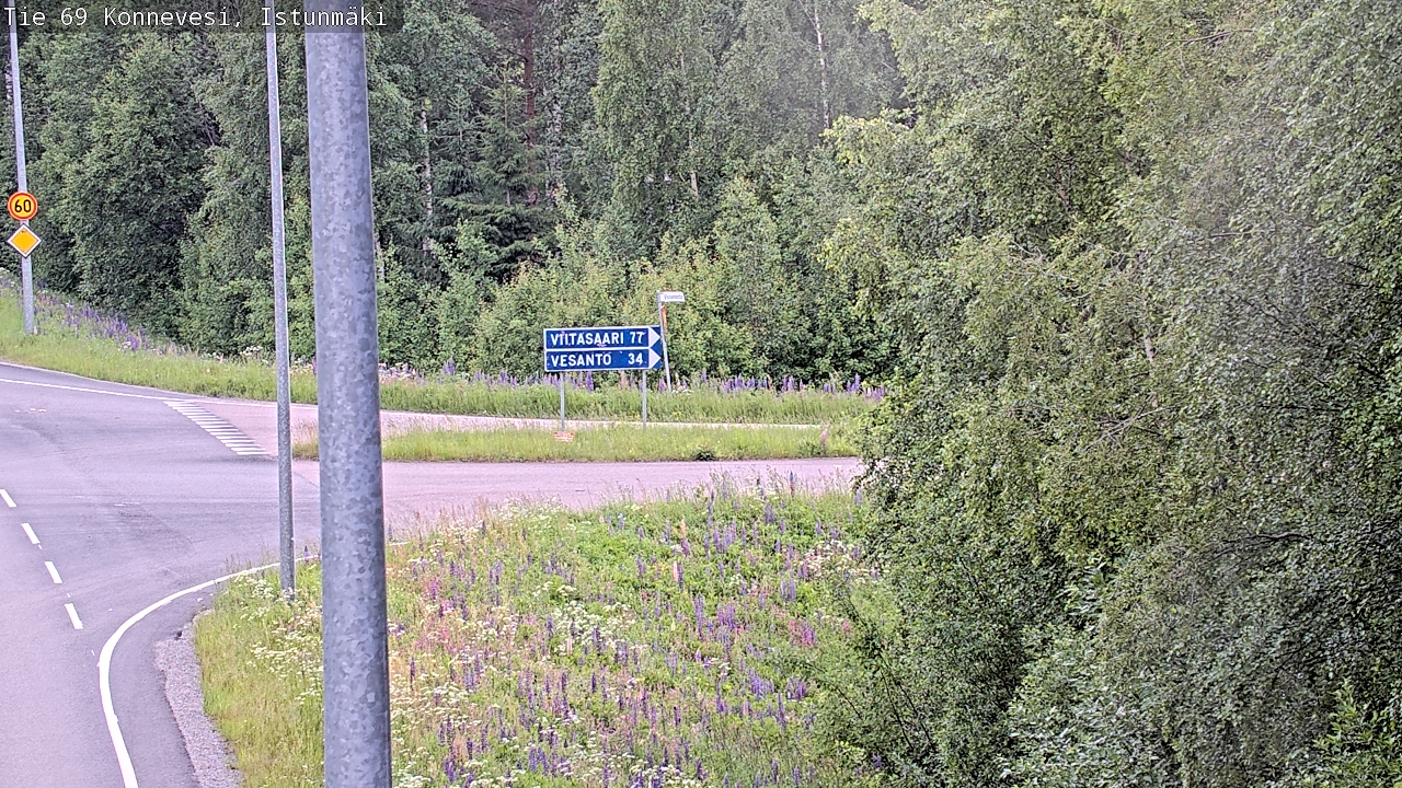 Kelikamerat Kuva Tie 69 Konnevesi, Istunmäki, Konnevesi, Keski-Suomi
