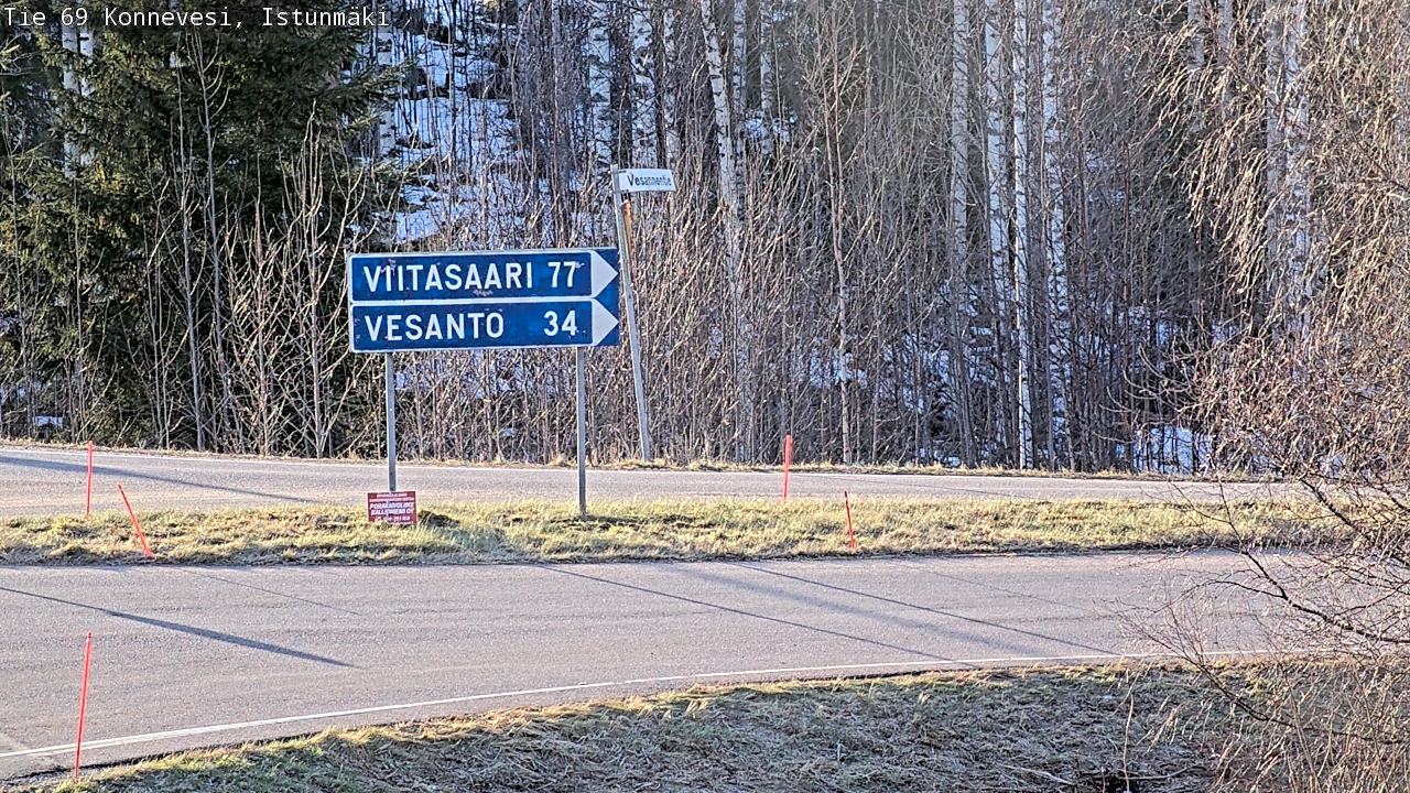 Kelikamerat Kuva Tie 69 Konnevesi, Istunmäki, Konnevesi, Keski-Suomi