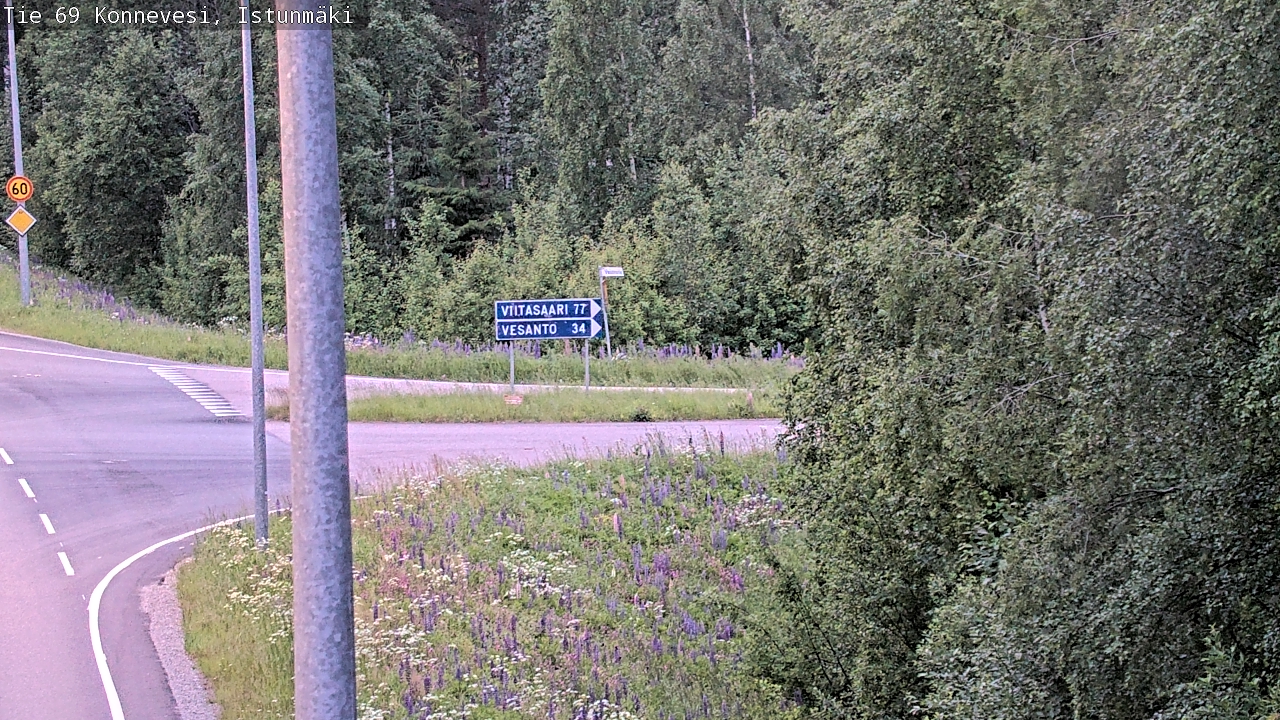Kelikamerat Kuva Tie 69 Konnevesi, Istunmäki, Konnevesi, Keski-Suomi