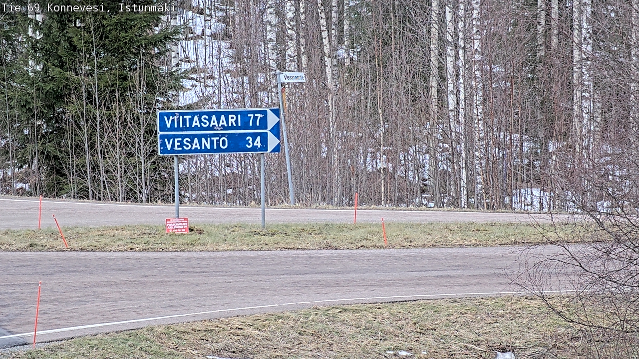 Kelikamerat Kuva Tie 69 Konnevesi, Istunmäki, Konnevesi, Keski-Suomi