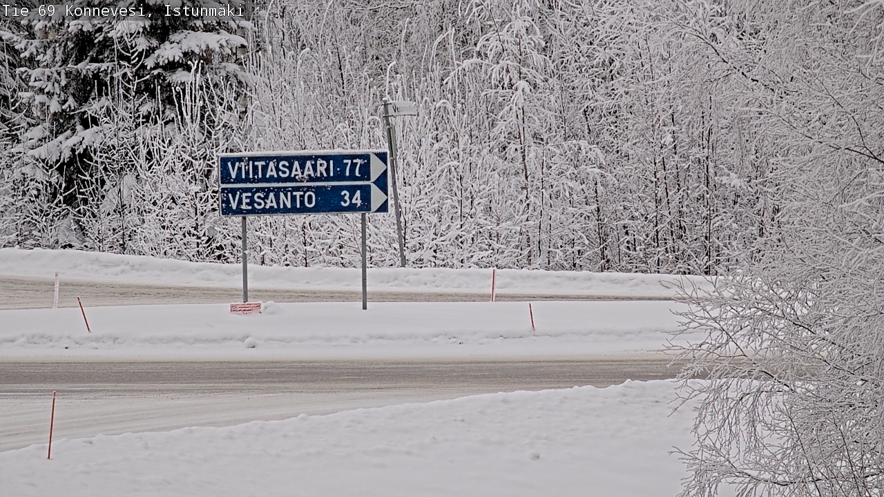 Kelikamerat Kuva Tie 69 Konnevesi, Istunmäki, Konnevesi, Keski-Suomi