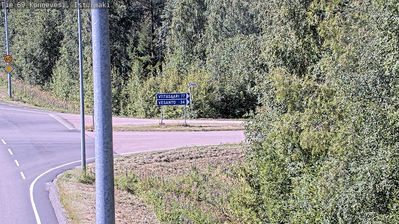 Kelikamerat Kuva Tie 69 Konnevesi, Istunmäki, Konnevesi, Keski-Suomi