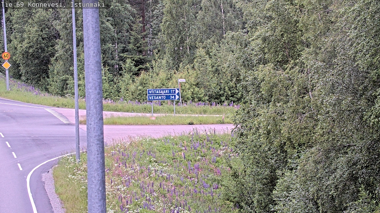 Kelikamerat Kuva Tie 69 Konnevesi, Istunmäki, Konnevesi, Keski-Suomi