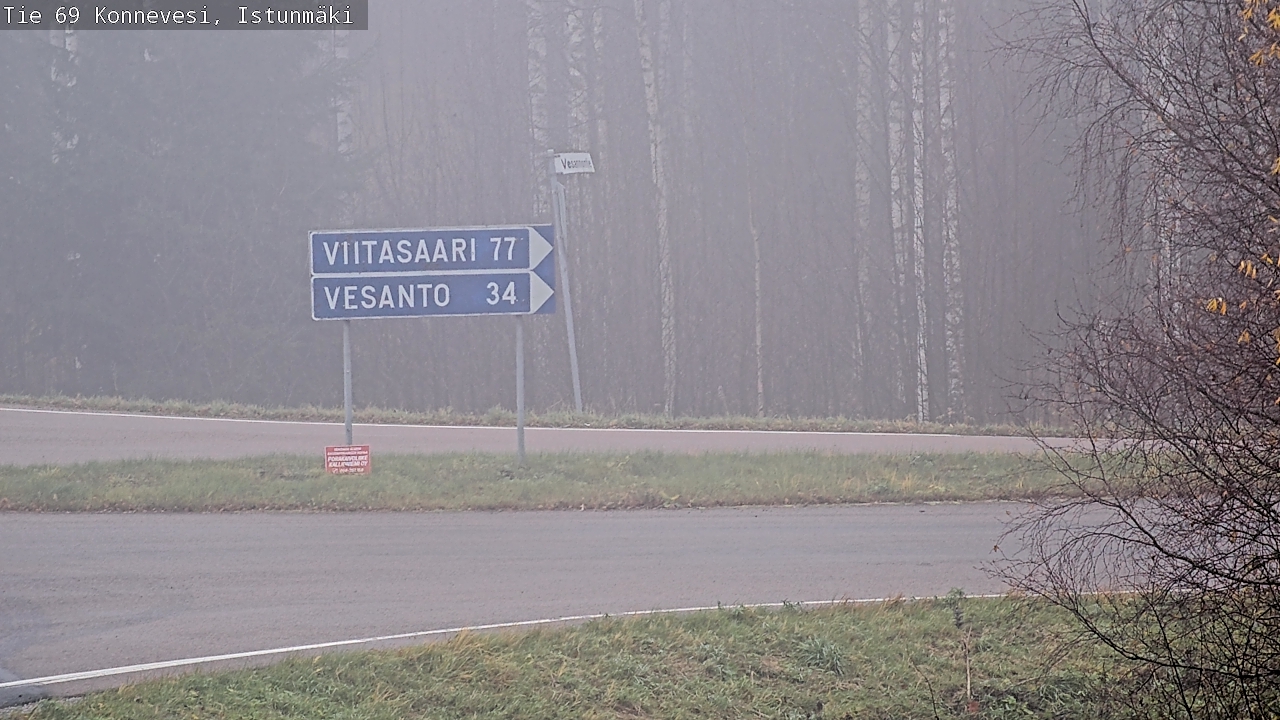 Kelikamerat Kuva Tie 69 Konnevesi, Istunmäki, Konnevesi, Keski-Suomi