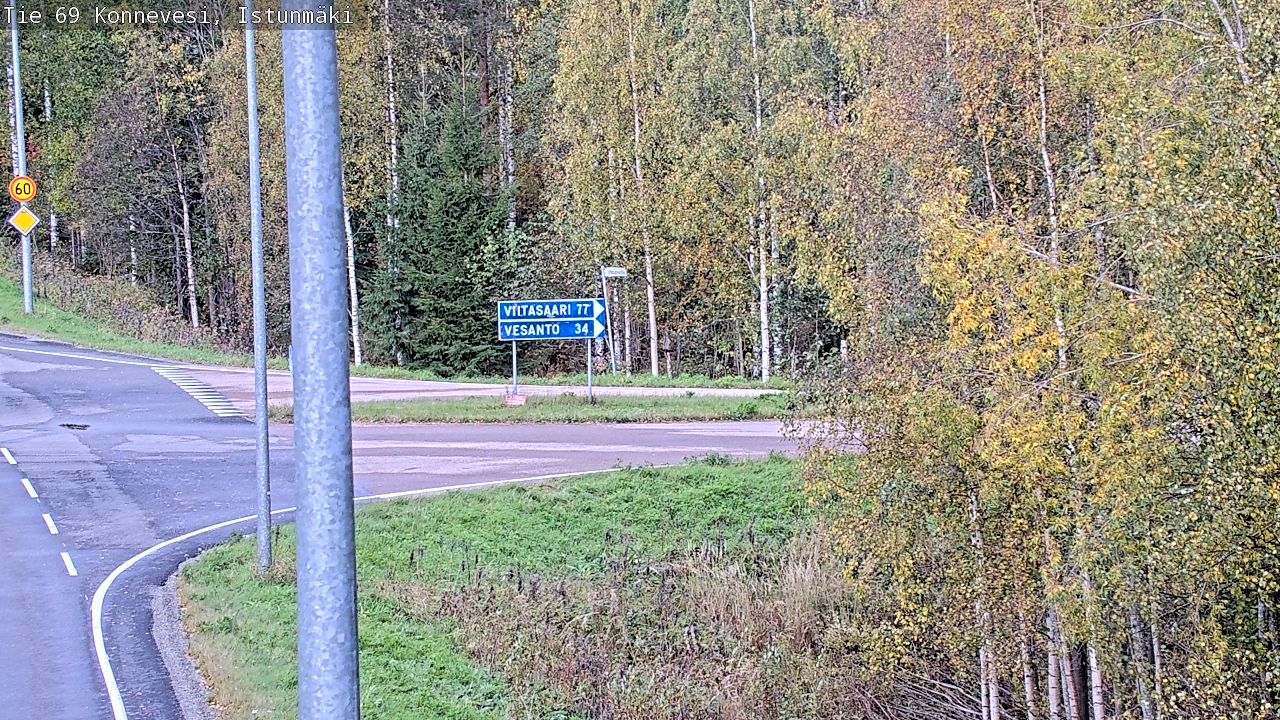 Kelikamerat Kuva Tie 69 Konnevesi, Istunmäki, Konnevesi, Keski-Suomi