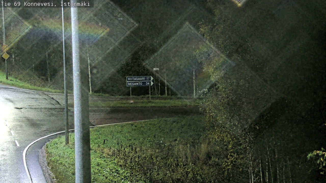 Weather Camera Image Road 69 Konnevesi, Istunmäki, Konnevesi, Keski-Suomi