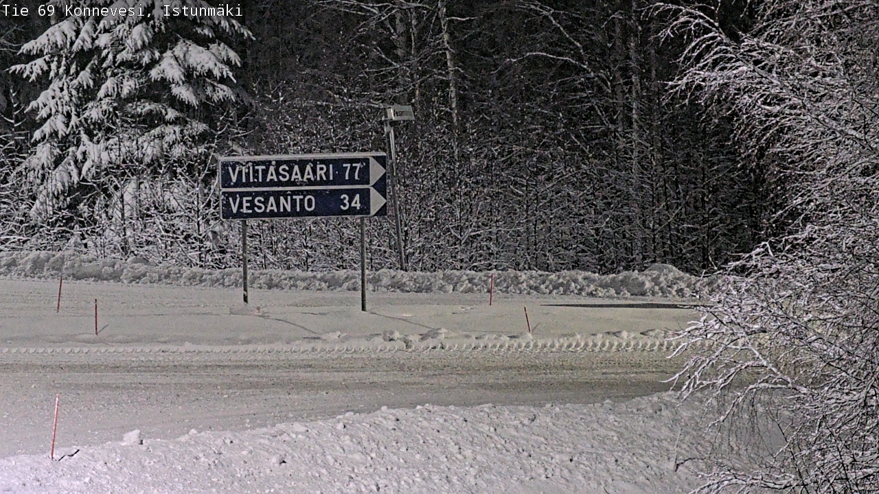 Kelikamerat Kuva Tie 69 Konnevesi, Istunmäki, Konnevesi, Keski-Suomi