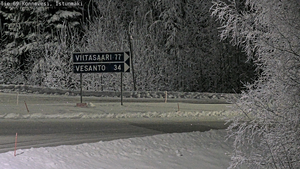 Kelikamerat Kuva Tie 69 Konnevesi, Istunmäki, Konnevesi, Keski-Suomi