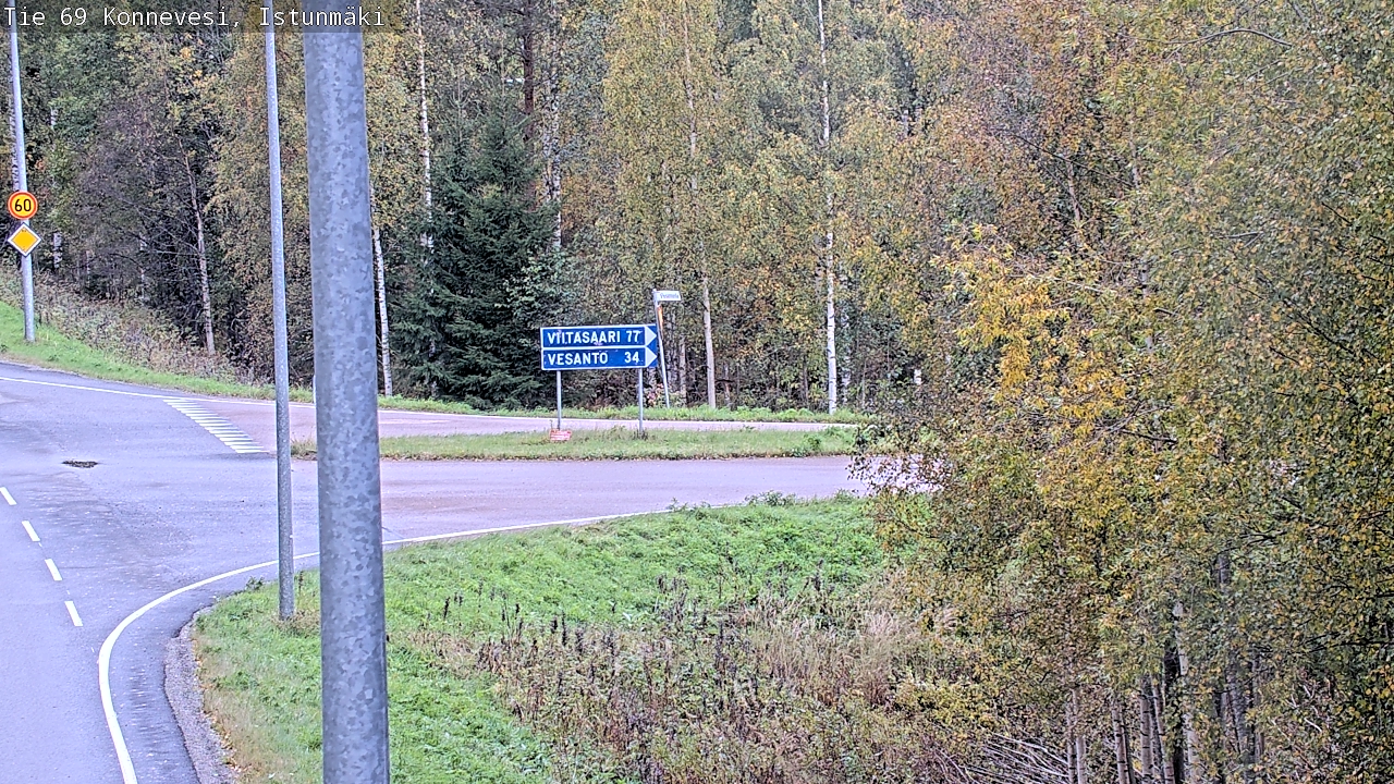 Kelikamerat Kuva Tie 69 Konnevesi, Istunmäki, Konnevesi, Keski-Suomi