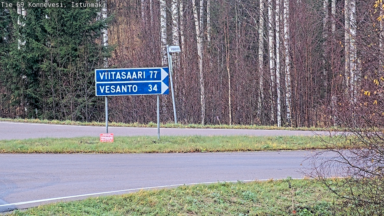 Kelikamerat Kuva Tie 69 Konnevesi, Istunmäki, Konnevesi, Keski-Suomi