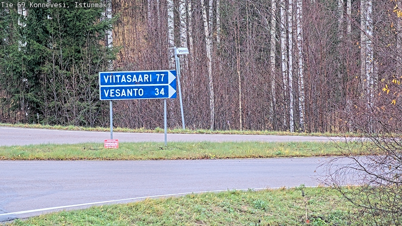 Kelikamerat Kuva Tie 69 Konnevesi, Istunmäki, Konnevesi, Keski-Suomi