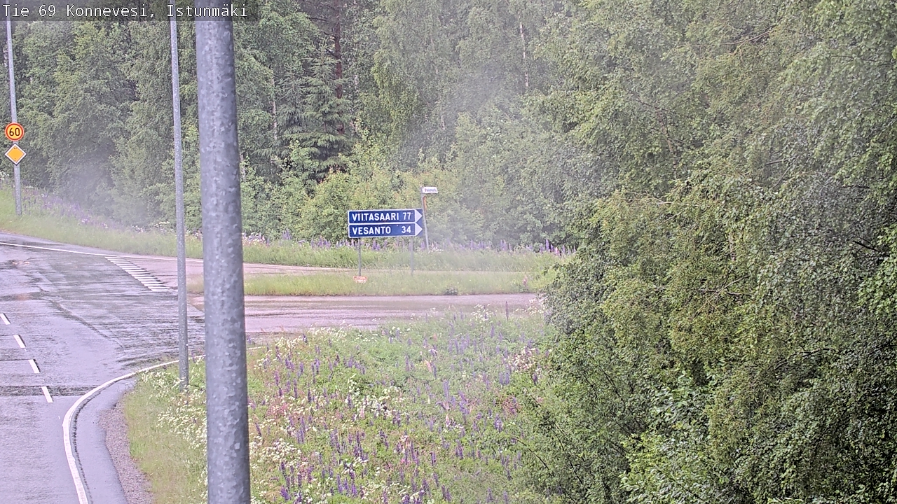 Kelikamerat Kuva Tie 69 Konnevesi, Istunmäki, Konnevesi, Keski-Suomi