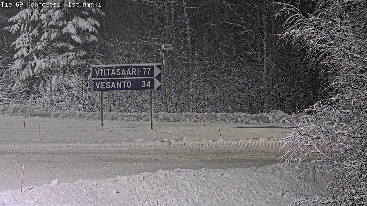 Kelikamerat Kuva Tie 69 Konnevesi, Istunmäki, Konnevesi, Keski-Suomi