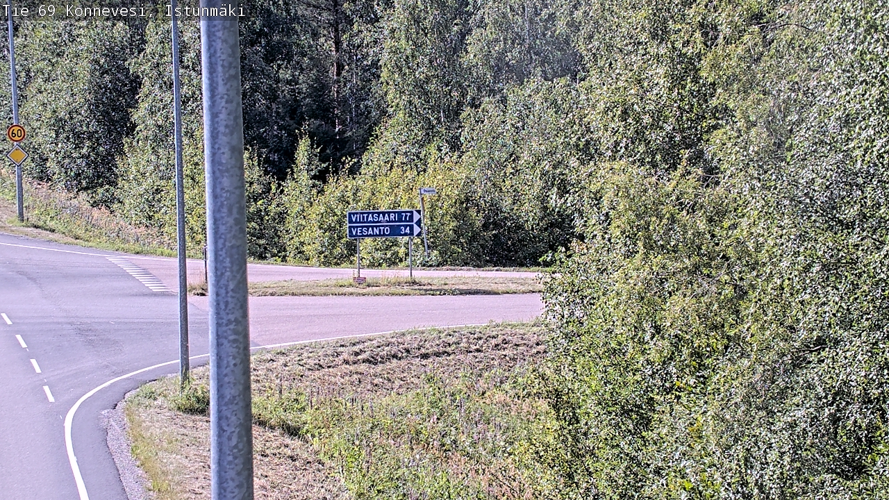 Kelikamerat Kuva Tie 69 Konnevesi, Istunmäki, Konnevesi, Keski-Suomi