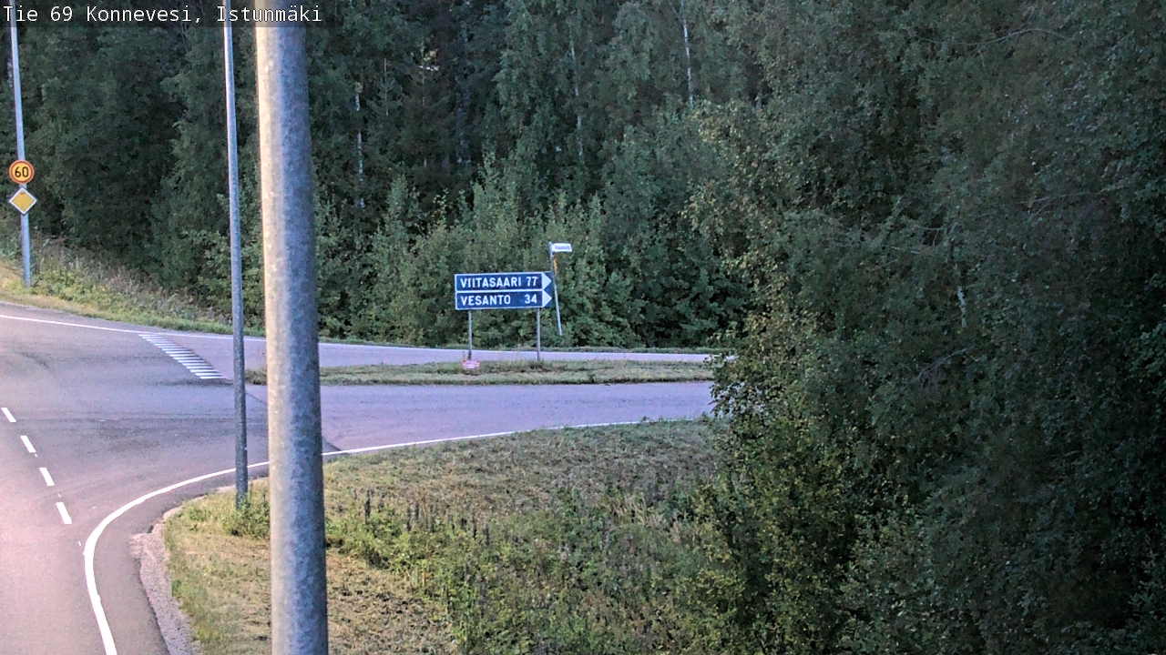 Kelikamerat Kuva Tie 69 Konnevesi, Istunmäki, Konnevesi, Keski-Suomi