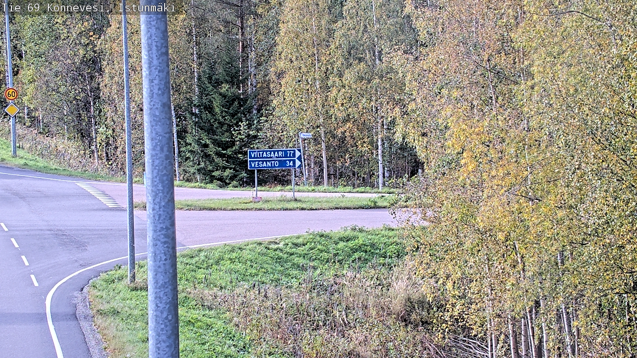 Kelikamerat Kuva Tie 69 Konnevesi, Istunmäki, Konnevesi, Keski-Suomi