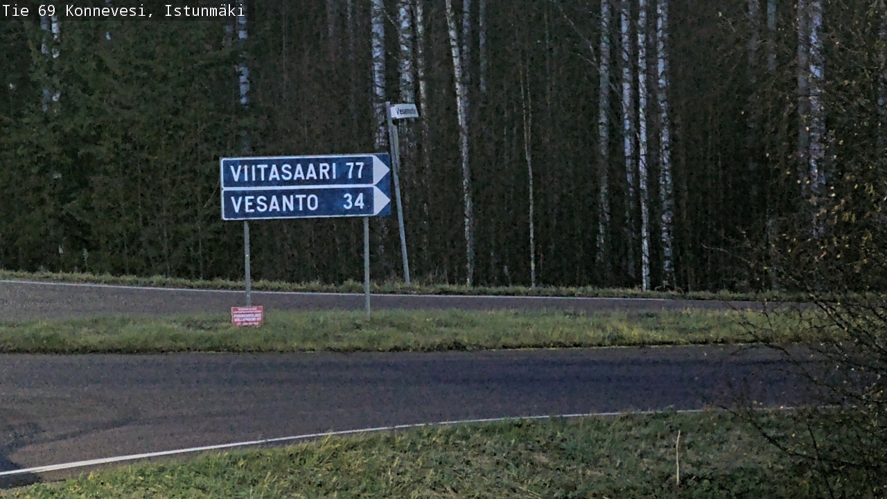 Kelikamerat Kuva Tie 69 Konnevesi, Istunmäki, Konnevesi, Keski-Suomi