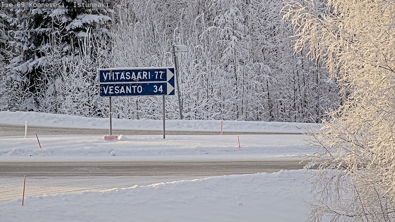 Kelikamerat Kuva Tie 69 Konnevesi, Istunmäki, Konnevesi, Keski-Suomi