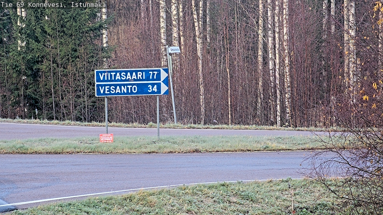 Kelikamerat Kuva Tie 69 Konnevesi, Istunmäki, Konnevesi, Keski-Suomi