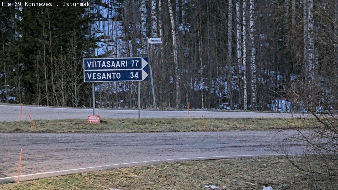 Kelikamerat Kuva Tie 69 Konnevesi, Istunmäki, Konnevesi, Keski-Suomi